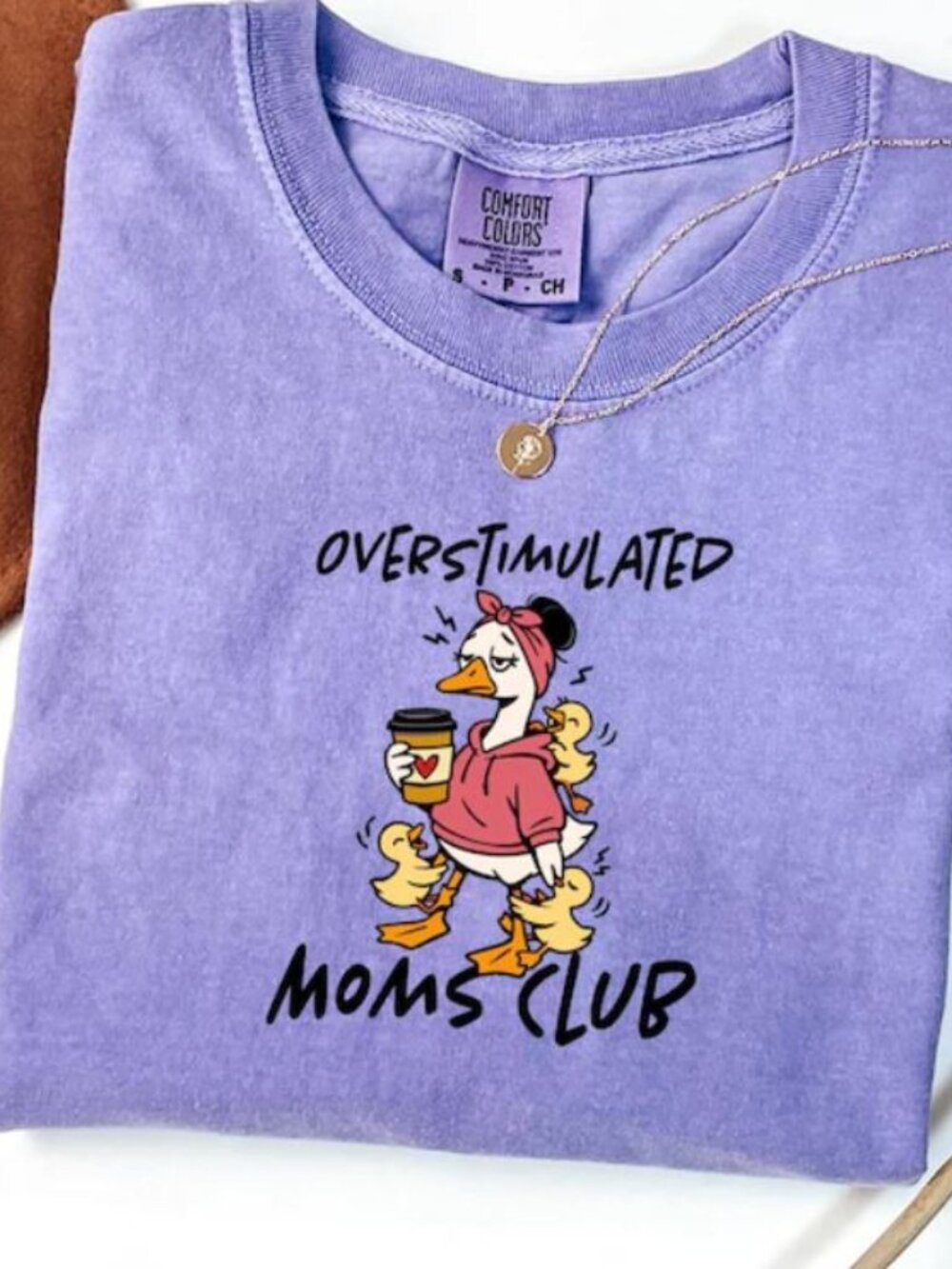 Funny Goose Mom Humor Shirt, Tired New Mom Gift, Summer Mama Tee